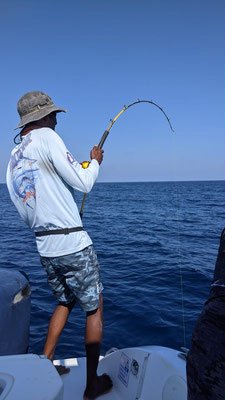 91. Vertical fishing man